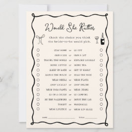 Schwarz-Italienisches Brautparty würde sie eher sp Einladung