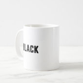 schwarz kaffeetasse (Vorderseite Links)