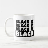 Schwarz Kaffeetasse (Links)