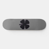 Schwarz-Klee-Skateboard Skateboard (Horizontal)