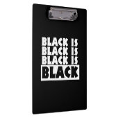 Schwarz Klemmbrett (Rechts)