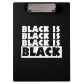 Schwarz Klemmbrett (Vorderseite)