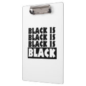 Schwarz Klemmbrett (Links)