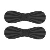 Schwarz-Kohle-Burst anpassen Baseball (Paneele)