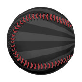 Schwarz-Kohle-Burst anpassen Baseball (Vorderseite Links)