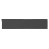 Schwarz Kurzer Tischläufer (Horizontal)