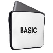 Schwarz Laptopschutzhülle (Vorne Rechts)