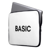 Schwarz Laptopschutzhülle (Vorderseite Links)