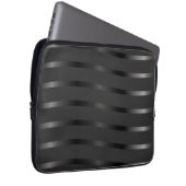 Schwarz Laptopschutzhülle (Vorne Rechts)