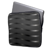 Schwarz Laptopschutzhülle (Vorderseite Links)