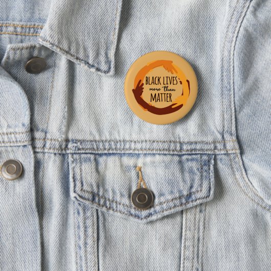 Schwarz lebt mehr als wichtig button (Beispiel)