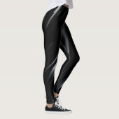 Schwarz Leggings (Rechts)