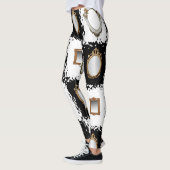 Schwarz-Leggings-Teenager Leggings (Links)