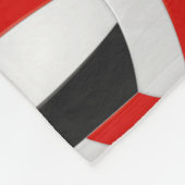 Schwarz-Leichtathletik-Zimmer-Dekoration I Liebe V Fleecedecke (Ecke)