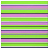 Schwarz, leichter Cyan, Grün, Orchid & Midnight Bl Stoff (Muster)