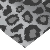 Schwarz-Leopard-Muster Kurzer Tischläufer (Ecke)