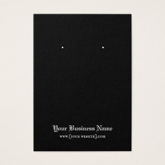 Schwarz-Lila-Gothic-Skulls Halloween-Ohrenkarte (Vorderseite)