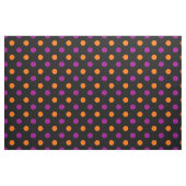 Schwarz Lila Orange Punkte-Muster Stoff (Fat Quarter (45,7 x 55,9 cm))