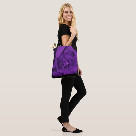 Schwarz lila tasche (Am Model)