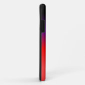 Schwarz, Lila und rot Case-Mate iPhone Hülle (Hinten/Rechts)