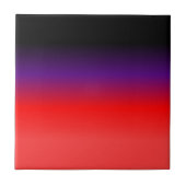 Schwarz, Lila und rot Fliese (Vorderseite)