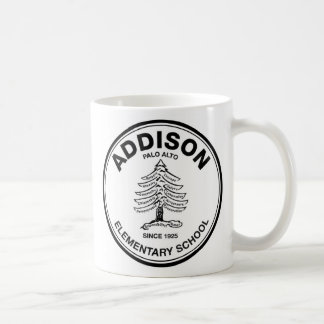 Schwarz-Logo Addison Tasse