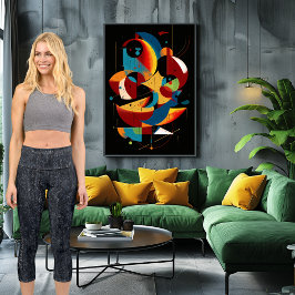 Schwarz: Logo und Text personalisieren Capri Leggings