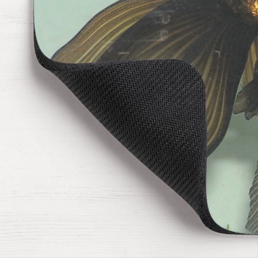 Schwarz-machen Sie Goldfisch fest Mousepad (Ecke)