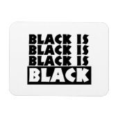 Schwarz Magnet (Horizontal)