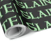 Schwarz-Matt-Umhüllungspapier Geschenkpapier (Rolleneckpunkt)