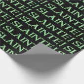 Schwarz-Matt-Umhüllungspapier Geschenkpapier (Ecke)