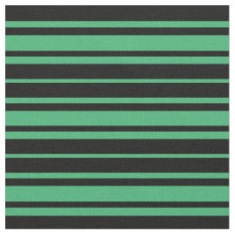 Schwarz-Meer-Grünmuster Stoff