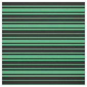 Schwarz-Meer-Grünmuster Stoff (Muster)