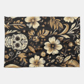 schwarz-mexikanisch geschirrtuch (Horizontal)