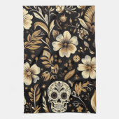 schwarz-mexikanisch geschirrtuch (Vertikal)