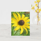 Schwarz-mit Augen Susan-Anmerkungs-Karte Karte (Gelbe Blume)
