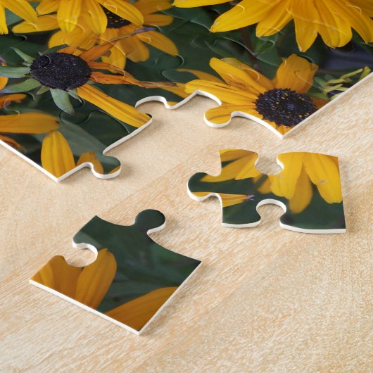 Schwarz-mit Augen Susan Blume Jigsaw Puzzle (Seite)