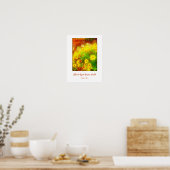 "Schwarz-Mit Augen Susan-Feld-" Plakat (Küche)