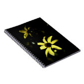 Schwarz-Mit Augen Susan Flower Notebook Journal Notizblock (Rechte Seite)