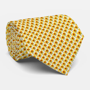 Schwarz-Mit Augen Susan-Foto-geometrisches Muster Krawatte