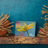 Schwarz-mit Augen Susan Fotoplatte (Seite)