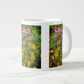 Schwarz-Mit Augen Susan Jumbo-Tasse (Vorderseite Rechts)