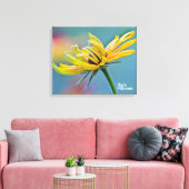 Schwarz-mit Augen Susan Leinwanddruck (Insitu (Wohnzimmer))