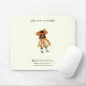Schwarz-Mit Augen Susan Mousepad (Mit Mouse)
