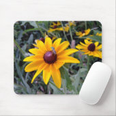 Schwarz-Mit Augen Susan Mousepad (Mit Mouse)
