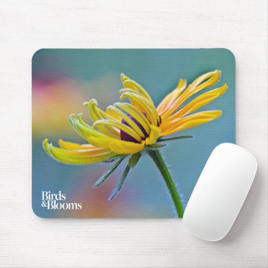 Schwarz-mit Augen Susan Mousepad (Mit Mouse)