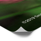 Schwarz-mit Augen Susan Poster (Ecke)