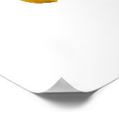 Schwarz-mit Augen Susan Poster (Ecke)