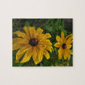 Schwarz-Mit Augen Susan Puzzle (Horizontal)
