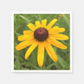 Schwarz-Mit Augen Susan Rudbeckia Blume Fotograf P Serviette (Vorderseite)